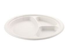 Bölmeli Plastik Tabak