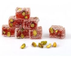 Nar Aromalı Antep Fıstıklı Duble Lokum