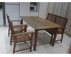 Ahşap Masa Seti