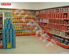 Reyonlar İçin Raf Ve Metalden Diğer Mobilyalar