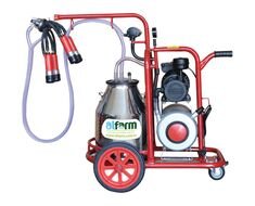 Boru Tanklı Tekli Süt Sağım Makinesi